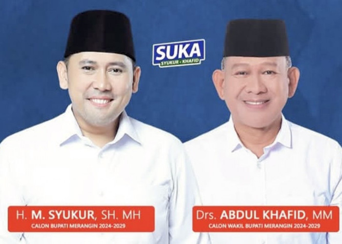 M Syukur Ucapkan Terimakasih kepada Masyarakat Merangin