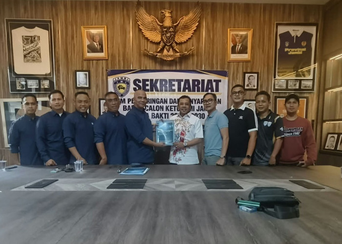 Menuju Musprov IMI Jambi! Mawan Dragon Jadi yang Pertama Ambil Formulir Ketua IMI Jambi