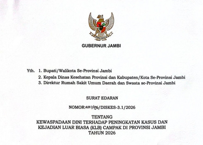 Waspada Campak! Pemprov Jambi Perketat Pengawasan, Imunisasi Anak Digenjot