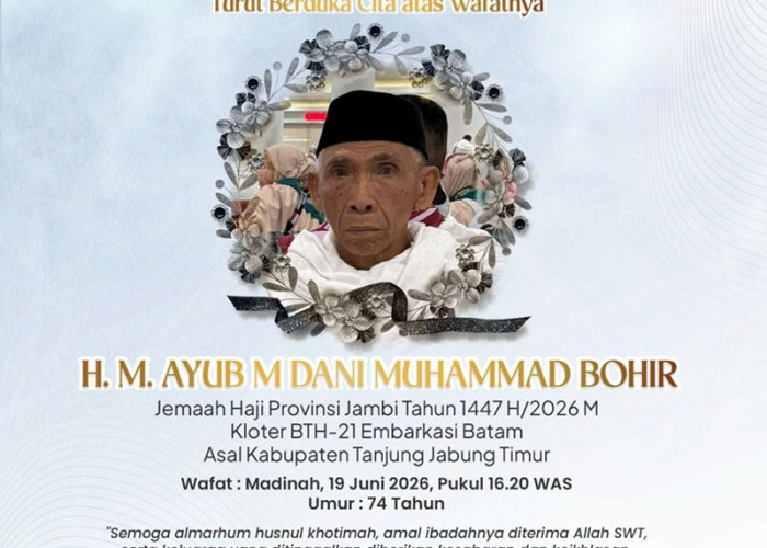 Innalillahi! Jemaah Haji asal Tanjab Timur Wafat di Madinah