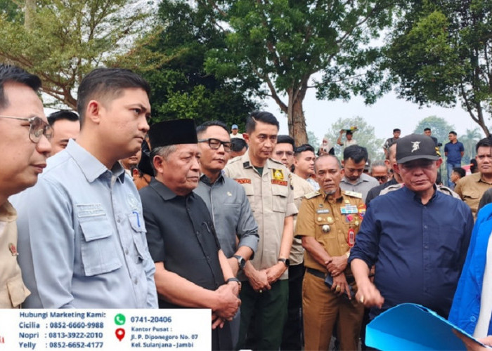 Wagub dan Ketua DPRD Provinsi Jambi Temui Massa Aksi Karhutla, Sepakat Kawal Tuntutan