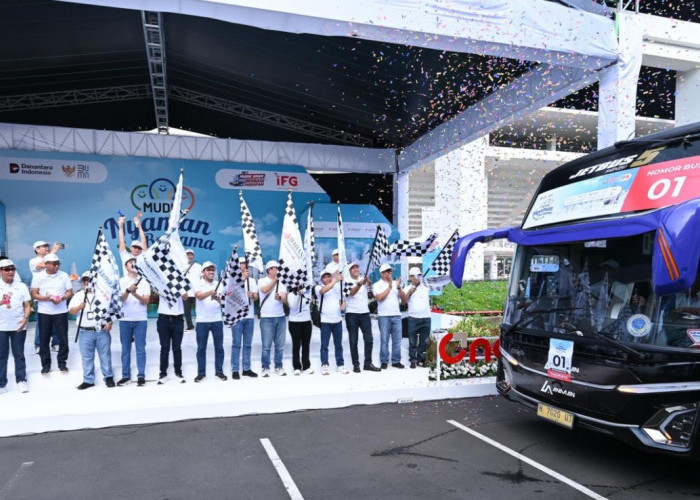 Peserta Mudik Nyaman Bersama IFG Group 2026 Resmi Dilepas, Jasa Raharja Perkuat Perlindungan Perjalanan Pemudi