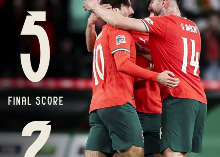 Hasil UEFA Nations League: Portugal Hancurkan Denmark 5-2, Lolos ke Semifinal dengan Agregat 5-3!