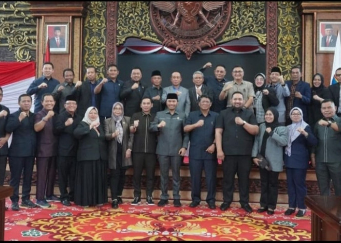 Paripurna Terakhir, Edi Purwanto Ucapkan Terima Kasih dan Apresiasi Anggota DPRD Periode 2019-2024.