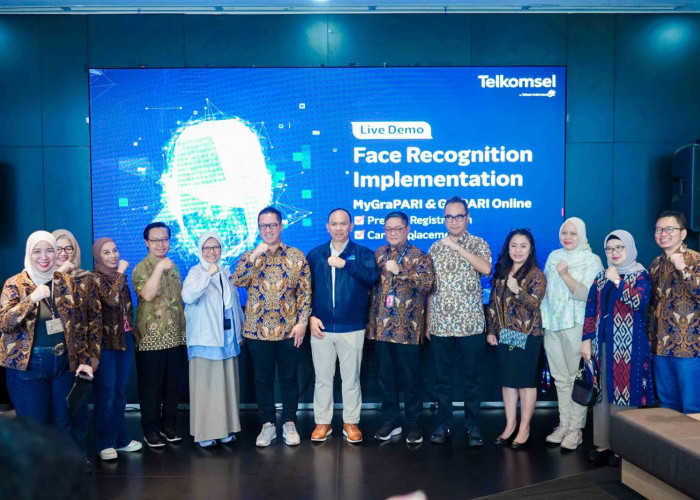 Telkomsel Sukses Uji Coba Teknologi Biometrik di GraPARI, Dukung  Kominfo Amankan Data Pribadi Pelanggan   