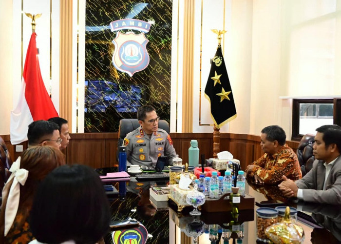 Kapolda Jambi Terima Pengurus BAMAG LKK Terpilih, Bahas Persiapan Pelantikan 2 September 