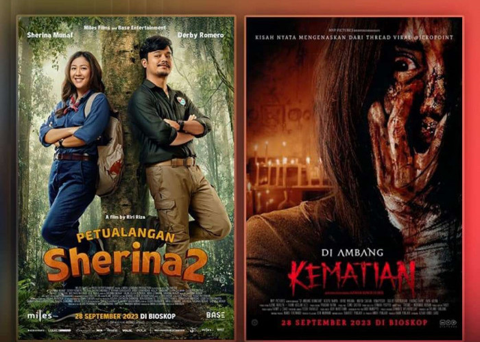 Film Petualangan Sherina 2 dan di Ambang Kematian Paling Diserbu, Penonton Padati Bioskop Cinepolis Jambi