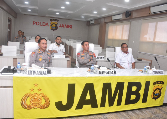 Kapolda Jambi Ikuti Rakor Inspektur Daerah Seluruh Indonesia Tahun 2023, Ini yang Dibahas