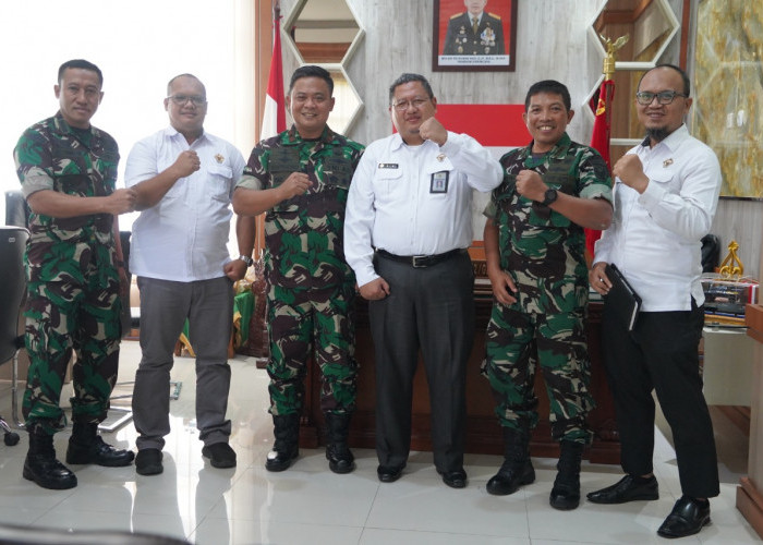 Danrem 042/Gapu Terima Audiensi Pejabat BPKP Provinsi Jambi