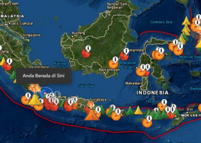 Gunung Anak Krakatau Berstatus Siaga, Warga Dilarang Mendekat