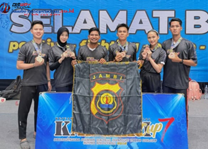 Selamat! Tim Taekwondo Polda Jambi Borong 5 Medali di Kejurnas Kapolri Cup 2026