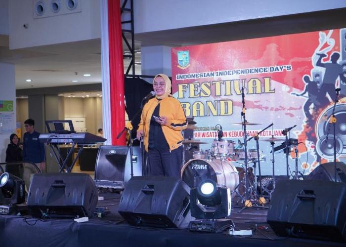 Meriah! Pj Wali Kota Tutup Festival Band Kota Jambi 