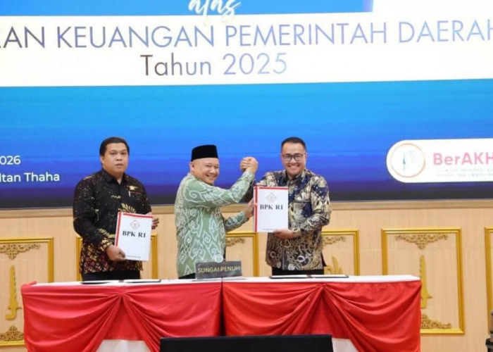  Sungai Penuh Raih Opini WTP Ke-14, Wali Kota Alfin : Jadi Motivasi Tingkatkan Tata Kelola Keuangan Daerah