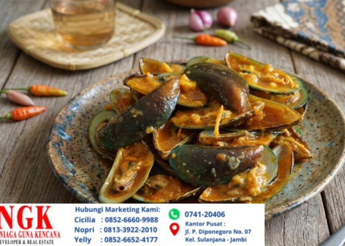 Resep Masakan Kerang Hijau Saus Padang Gurih Mantap Menggugah Selera