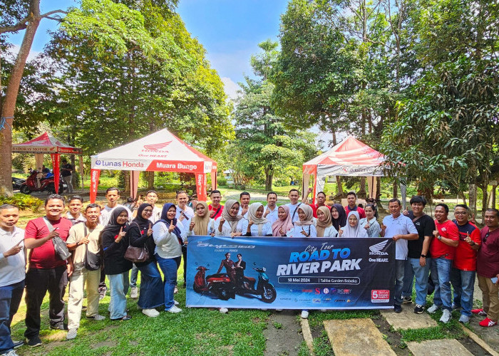 City Tour Road to River Park Bersama New Honda Stylo 160