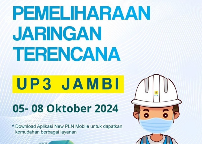 PLN Jambi Kembali Lakukan Pemadaman Listrik, Ini Jadwal Lengkapnya