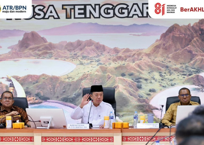 Menteri Nusron Ajak Kepala Daerah se-NTT Kolaborasi Wujudkan Transformasi Layanan Pertanahan