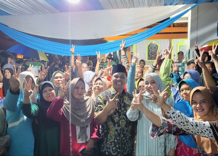 Diguyur Hujan Deras, Teriakan JADI Menang Bergema di Dusun Talang Pantai