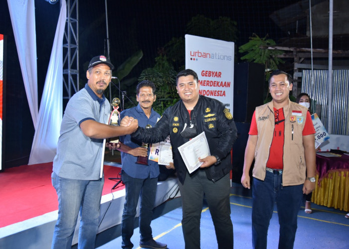 Ajang Silaturahmi FKRT Kelurahan, Lebak Bandung Inisiasi Kejuaraan Voli 