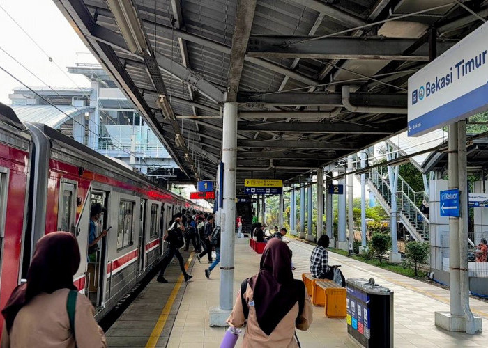 Stasiun Bekasi Timur Kembali Dibuka, KRL Bekasi-Cikarang Normal Lagi