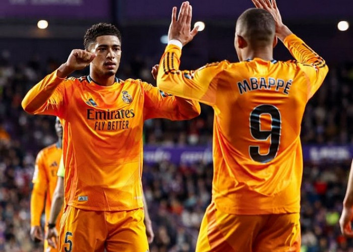 Mbappe Cetak Hattrick Perdana, Real Madrid Bungkam Valladolid 3-0 di La Liga