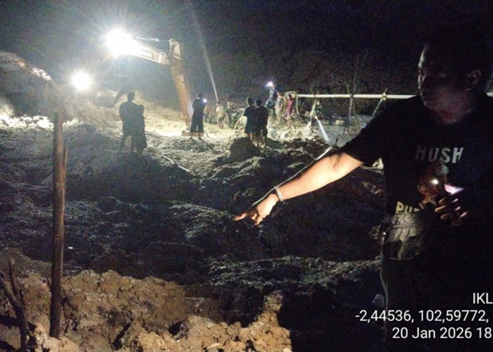 Longsor PETI Sarolangun, Polda Jambi Turunkan Brimob dan Samapta untuk Evakuasi
