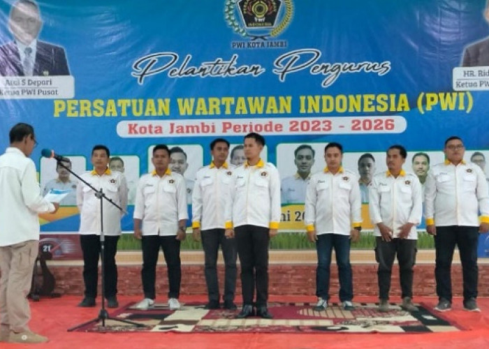 Niiih Susunan Pengurus PWI Kota Jambi Periode 2022-2023