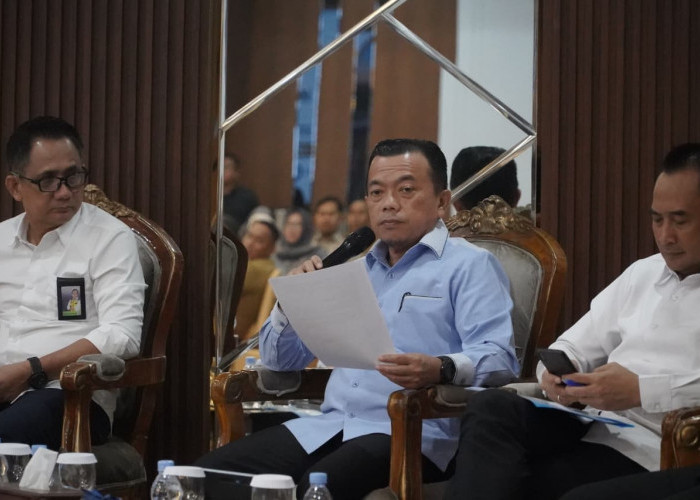 Al Haris Pimpin Rakor Percepatan Tol Jambi-Rengat, Pembebasan Lahan Ditargetkan Tuntas Desember