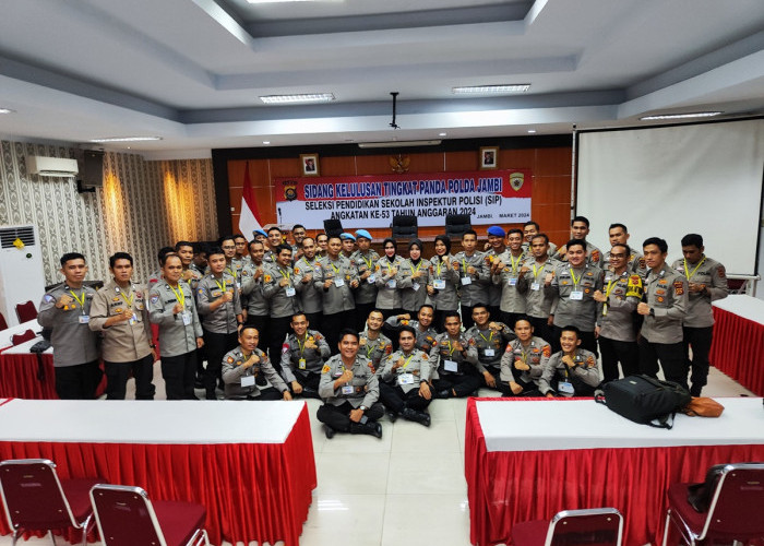 Selamat, 47 Personel Polda Jambi Lulus Seleksi Pendidikan SIP Angkatan 53