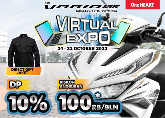 Virtual Expo New Honda Vario 125 Jadikan Harimu Istimewa