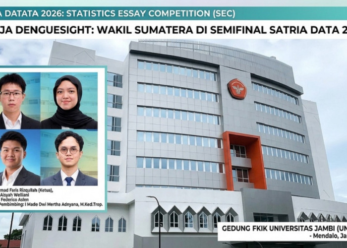 Satu-satunya dari Sumatera, Tim DengueSight UNJA Tembus Semifinal Nasional SEC Satria Data 2026