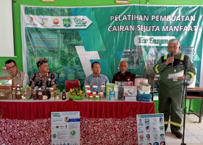 SKK Migas PetroChina Jabung Ltd Dukung Penuh Pengembangan Eco Enzyme di Tanjab Timur Provinsi Jambi
