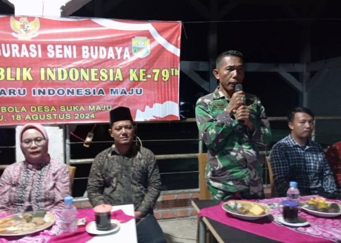 Berbagai Pertunjukan Seni Budaya Ditampilkan Warga Desa Suka Maju dan Satgas TMMD ke-121 Kodim 0415/Jambi