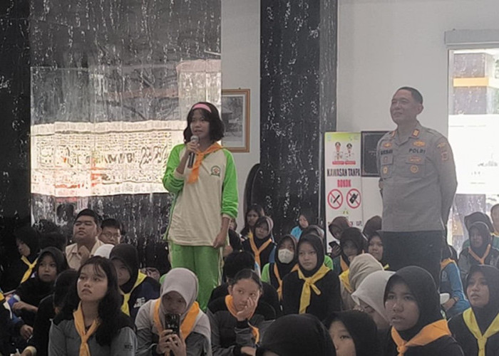 Latihan Gabungan PMR se-Kota Jambi, Ini Pesan Kamtibmas dari Kasat Binmas untuk Pelajar