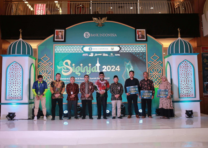 Perkuat UMKM dan Ekonomi Syariah, Bank Indonesia Provinsi Jambi Gelar Siginjai 2024