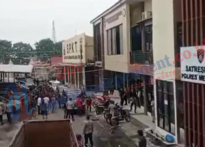 Penindakan PETI di Merangin Memanas! Sekelompok Warga Datangi Polres Minta Bebaskan 2 Orang, Ini Penjelasannya