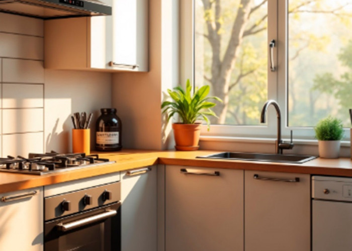 10 Inspirasi Desain Dapur Kecil yang Bikin Rumah Terasa Lebih Luas dan Mewah