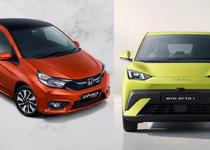 Adu Irit BYD Atto 1 Vs Honda Brio untuk Komuter: Selisih Biaya Energinya Tembus Jutaan Rupiah!