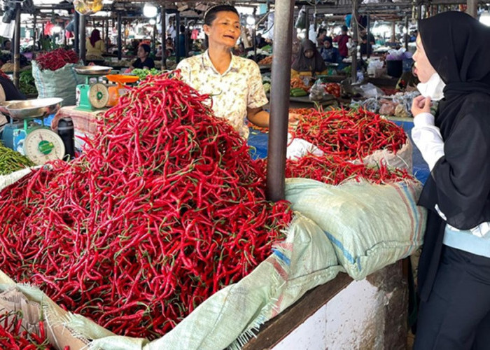 Jelang Akhir Tahun, Harga  Sembako di Pasar Angso Duo Jambi Mulai Berfluktuasi