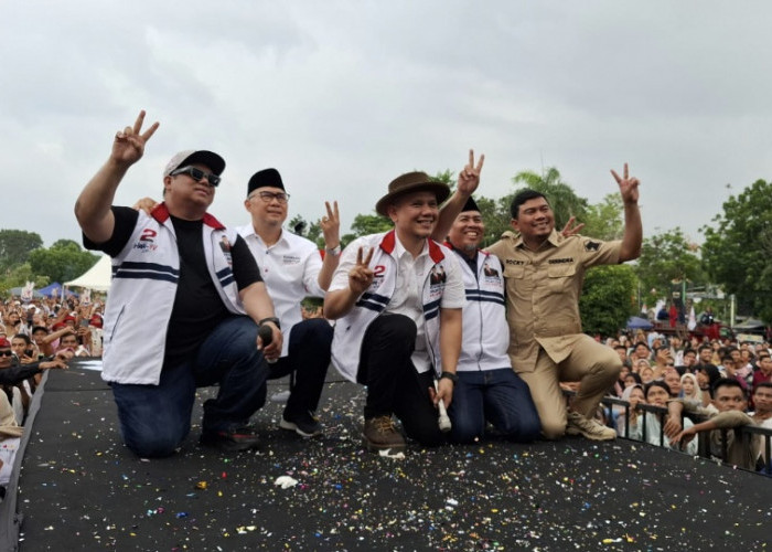 Kampanye Akbar H Abdul Rahman dan H Andi Muhammad Guntur Berlangsung Semarak