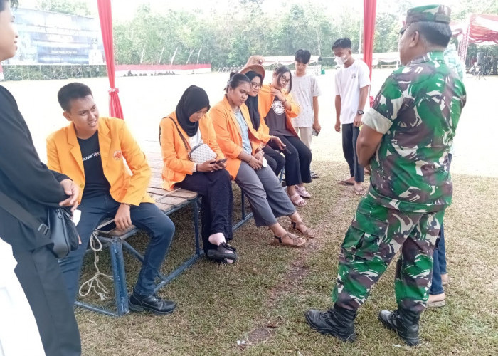 Satgas TMMD ke-121 Kodim 0415/Jambi Lakukan Penyuluhan Wawasan Kebangsaan ke Mahasiswa Unja