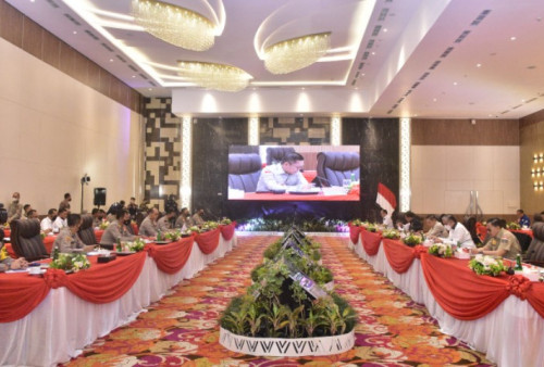 Rapat Dengar Pendapat dengan Komisi III DPR RI, Kapolda Jambi Paparkan Situasi Kamtibmas