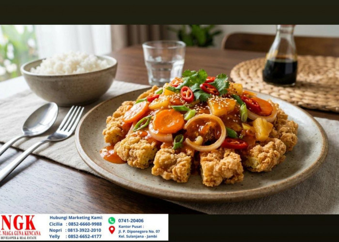 Resep Telur Dadar Crispy Saus Asam Manis, Menu Sederhana dengan Sensasi Renyah