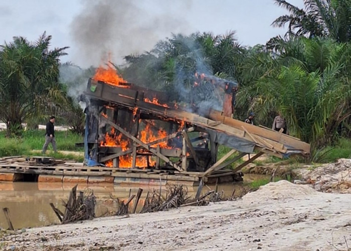 Wih Bandel! Aktivitas PETI di Sekitar Bandar Muara Bungo Masih Terjadi, Satgas PETI Turun ke Lokasi