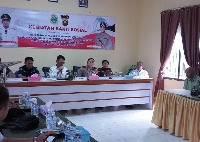 Peringatan Mayday di Tanjab Timur, SKK Migas-PetroChina Kolaborasi Bersama Pemkab Salurkan Bantuan pada Buruh