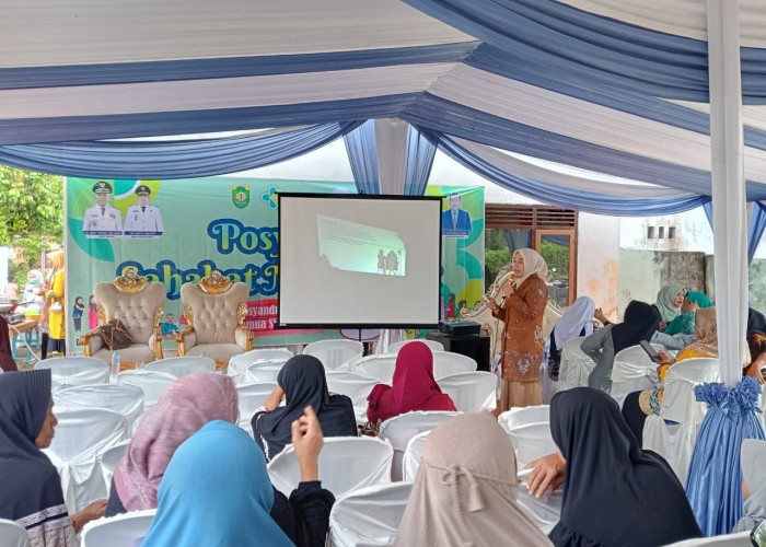Gerakan Aktif kan Posyandu, Dinkes Bungo Gelar Sosialisasi Posyandu ILP di Talang Pantai