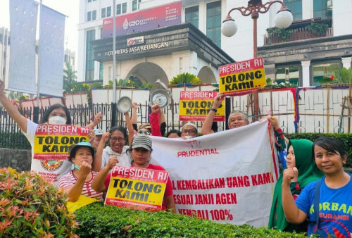 Korban Asuransi Unit Link Gelar Aksi Demo,Berharap Besar Pada Dewan Komisioner OJK Baru Dilantik