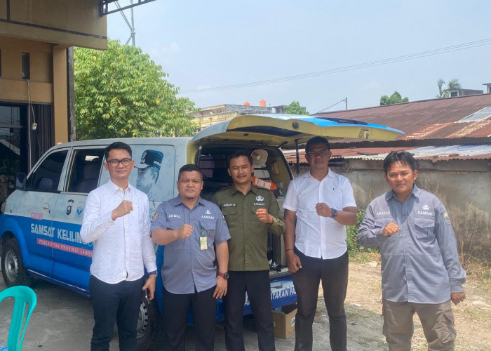 Samsat Muaro Jambi Cek Kesiapan Gerai dan Layanan Keliling, Imbau Masyarakat Manfaatkan Masa Pemutihan Pajak