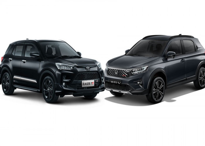 Komparasi SUV Idaman? Ini Perbandingan Lengkap Toyota Raize vs Honda WR-V