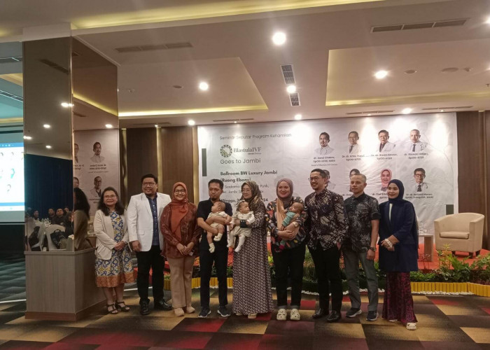 Edukasi Program Bayi Tabung, RS Siloam Jambi dan Palembang Perkenalkan Blastula IVF Centre, Pertama di Jambi